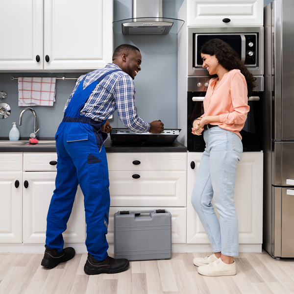 what kind of warranty do you offer on your cooktop repair services in Gypsum